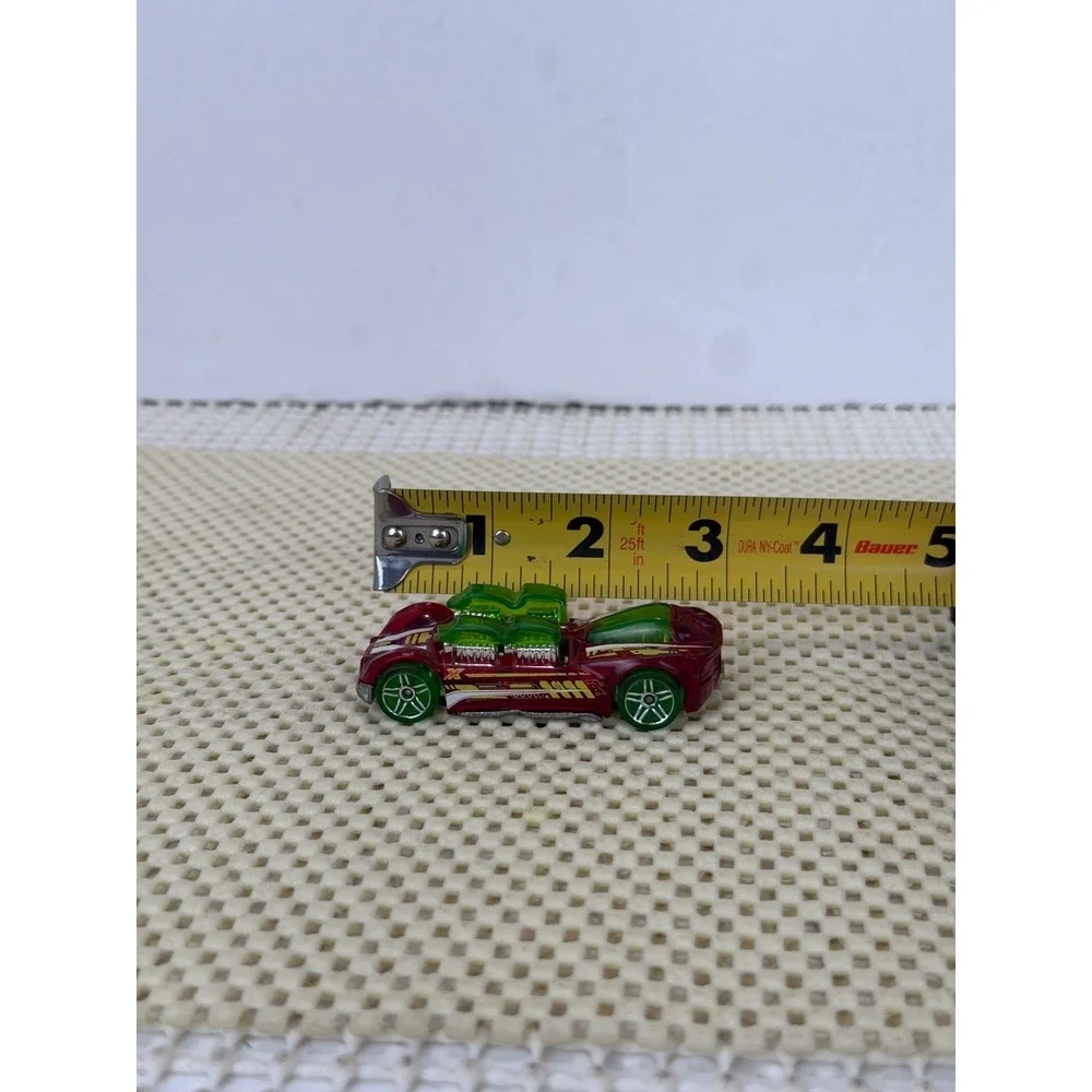 Hot Wheels‎ What-4-2 Translucent Maroon Green 2004 Mattel Diecast Car 1:64 EUC